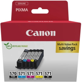CARTOUCHE ENCRE CANON 570BK/571BK....