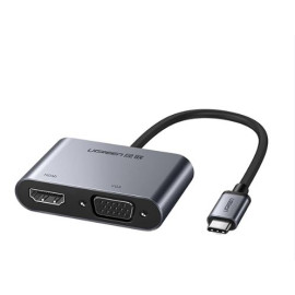 ADAPTATEUR 4 IN 1 4K TYPE C TO  VGA USB 3.0 - HDMI -TYPE C