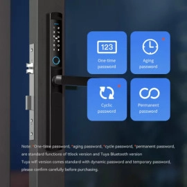 Robisan X32 smart biometric lock for thin aluminum door Ttlock application