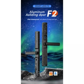 Robisan X32 smart biometric lock for thin aluminum door Ttlock application