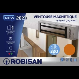  electromagnetic lock With support L/Z 320 Kg ROBISAN VE-320